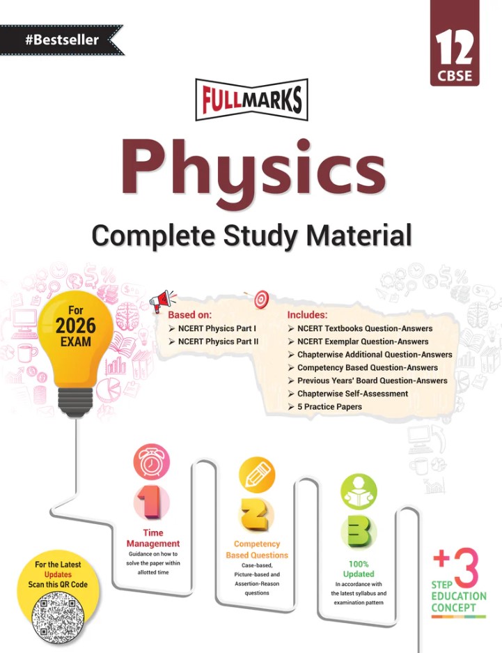 Full Marks Physics Complete Study Material Class 12